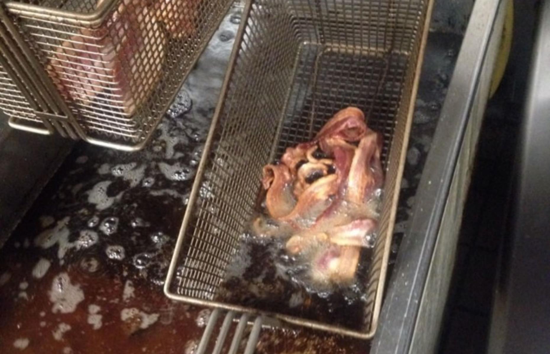 Experiment with the deep fryer